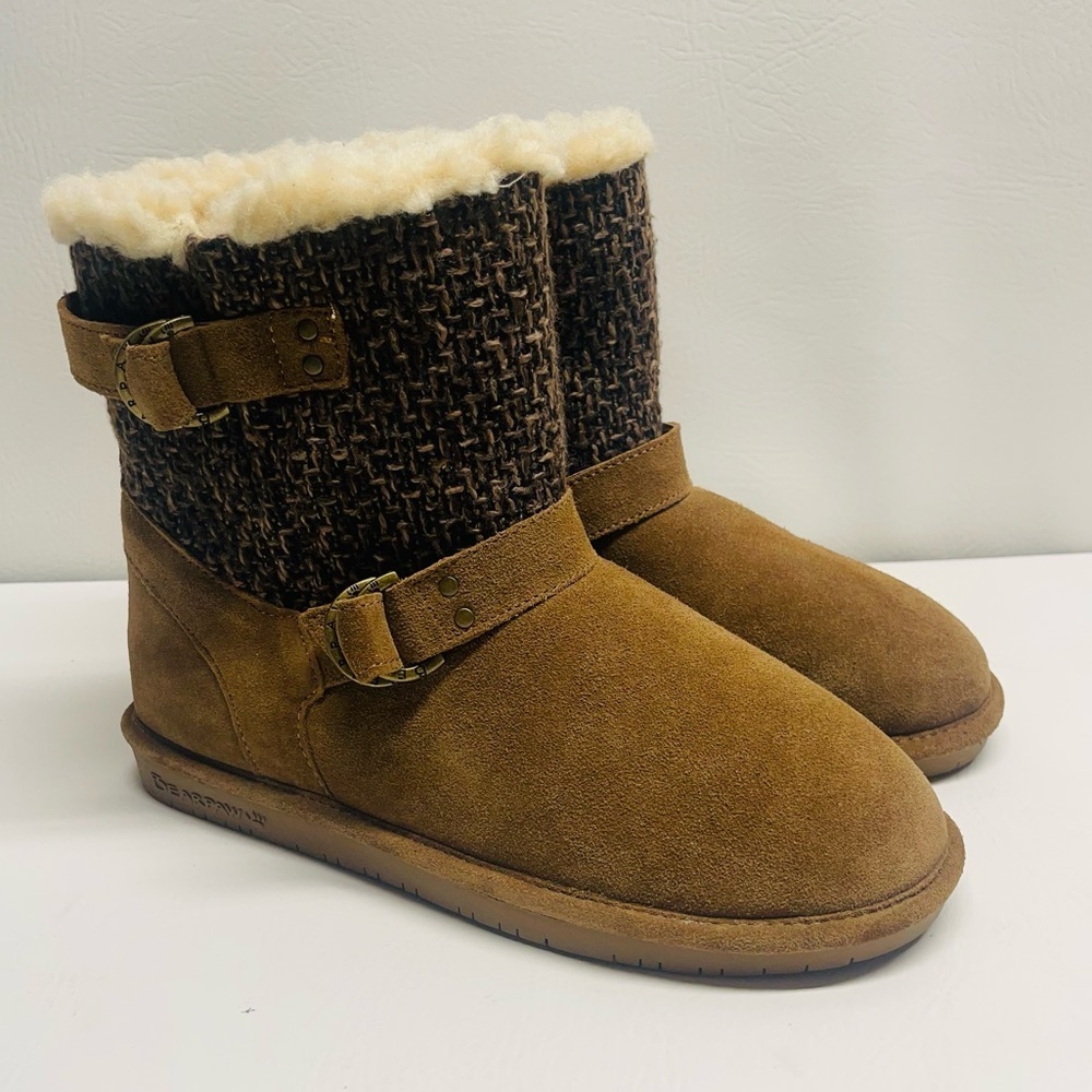 Bearpaw womens ankle boots size 11 NWOT